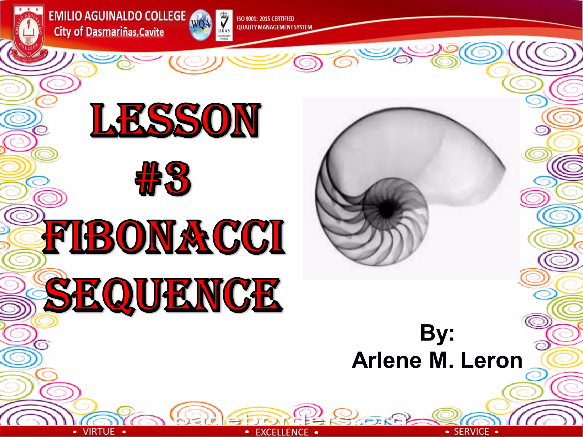 Fibonacci Sequence | PDF | Games and Puzzles | Hobbies & Interests