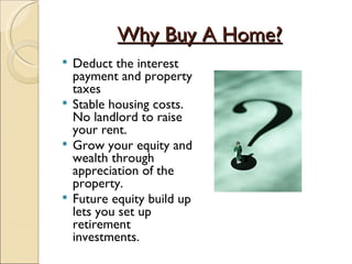 First Time Home Buyer Seminar | PPT