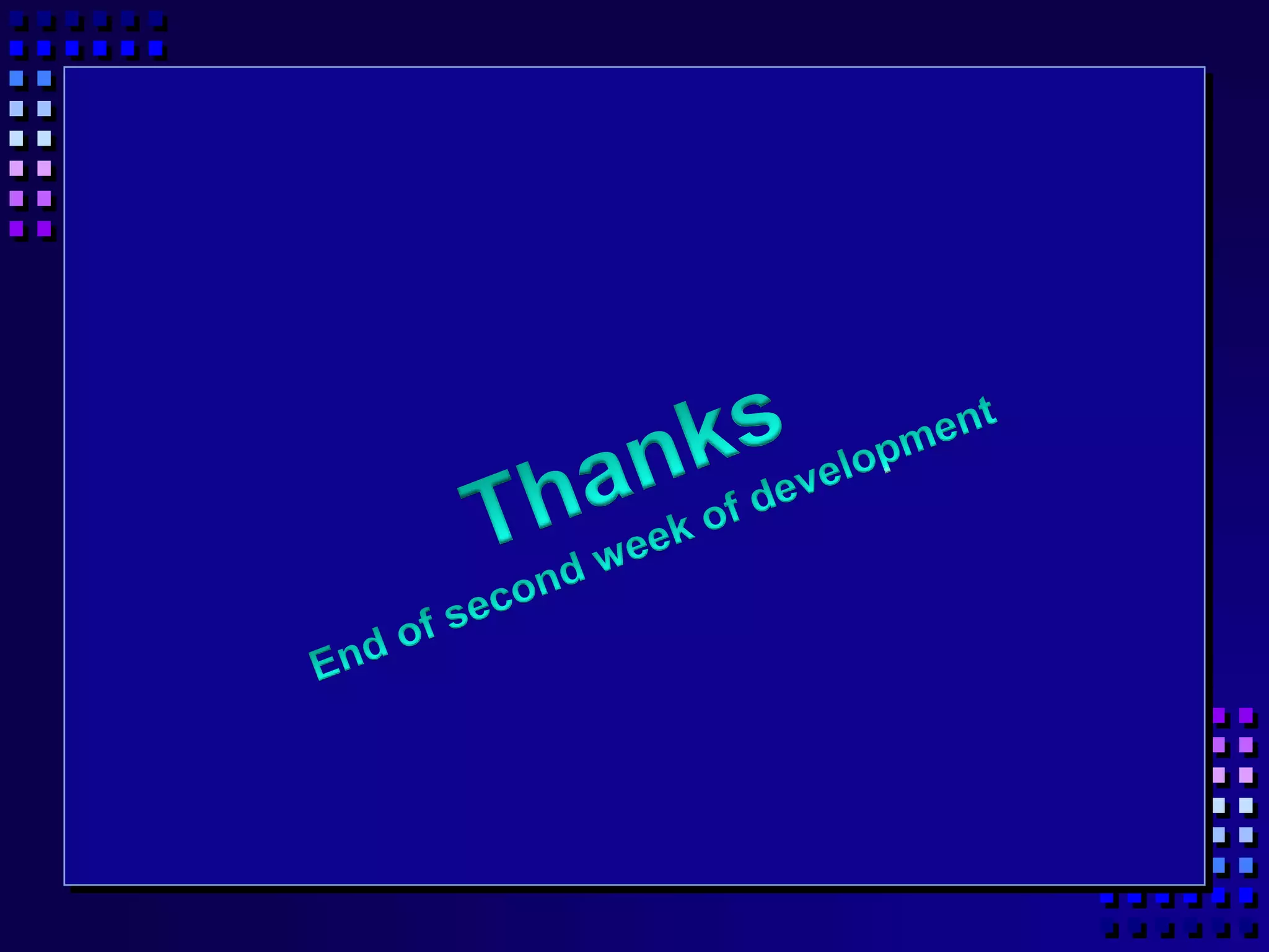 1st and 2nd week of human development