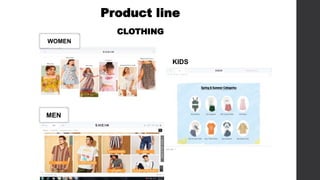 WOMEN
MEN
KIDS
CLOTHING
Product line
 