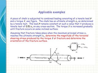 Static Component Failure 1 static failure theories ductile r1 | PPTX