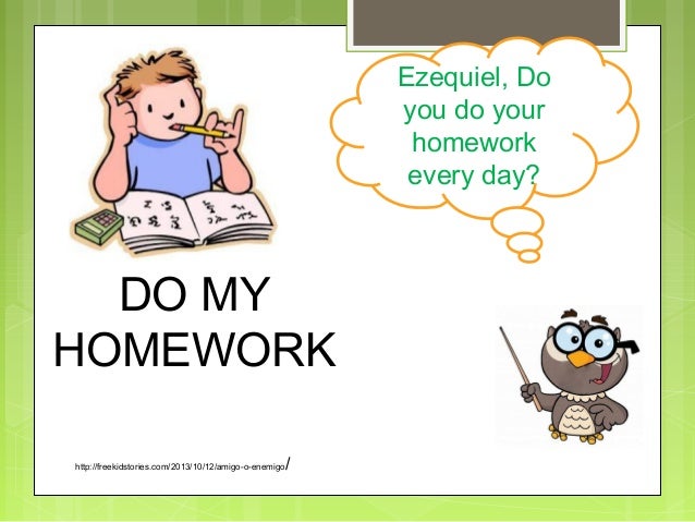 your homework que significa en ingles