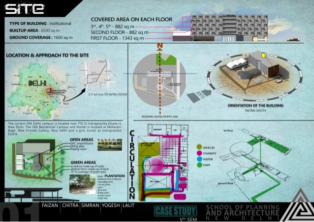 case study on site planning