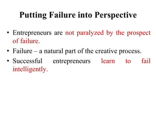 Fail Intelligently entrepreneurship 5th year electrical and computer | PDF