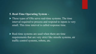 Chapter 1 Introduction to Operating System Concepts | PPTX | Operating ...