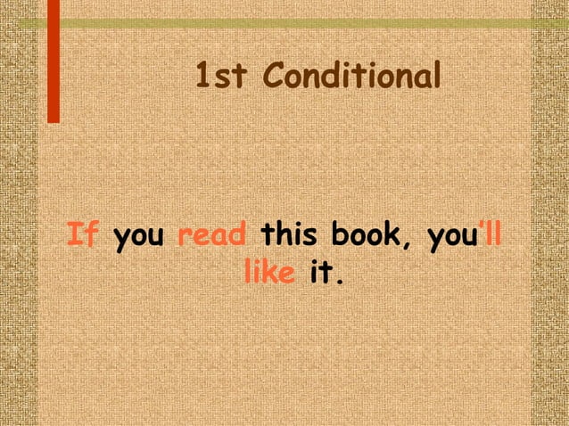 1st conditional | PPT
