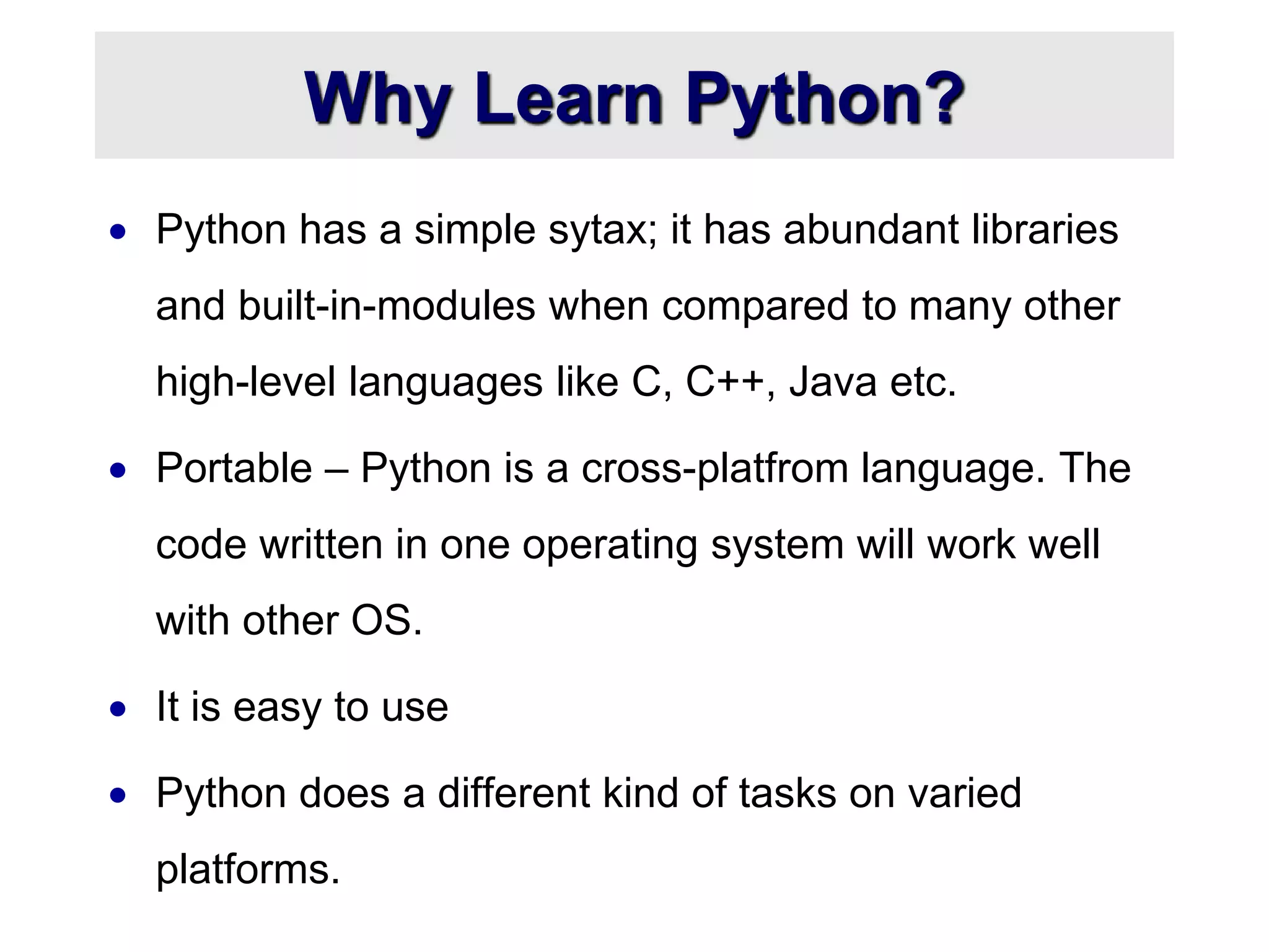 Introductoin to Python.ppt