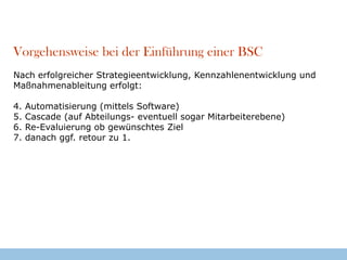 Erhöhung der Transparenz und Performance-Orientierung