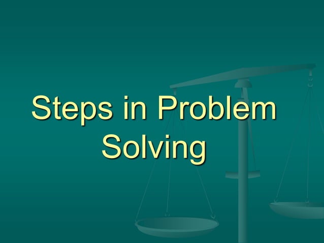 Problem solving steps & CAPA Implementation.ppt