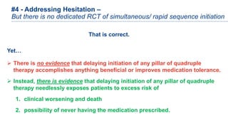 #4 - Addressing Hesitation –
But there is no dedicated RCT of simultaneous/ rapid sequence initiation
That is correct.
Yet...