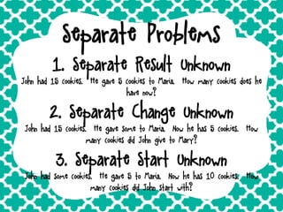 1st Grade CGI Problem Solving | PDF
