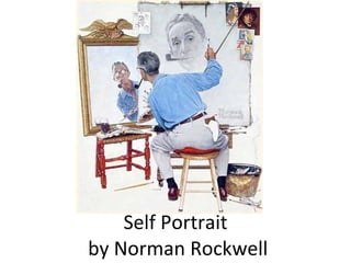Self Portrait  by Norman Rockwell 