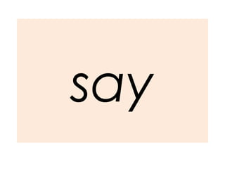 To Say Image 1st grade sight words 61 - 120 | PPS