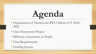 1st Homeroom PTA Meeting.pptx grade 2 bula south central school | PPTX