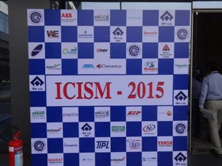 1st International Conclave on Iron & Steel 2015