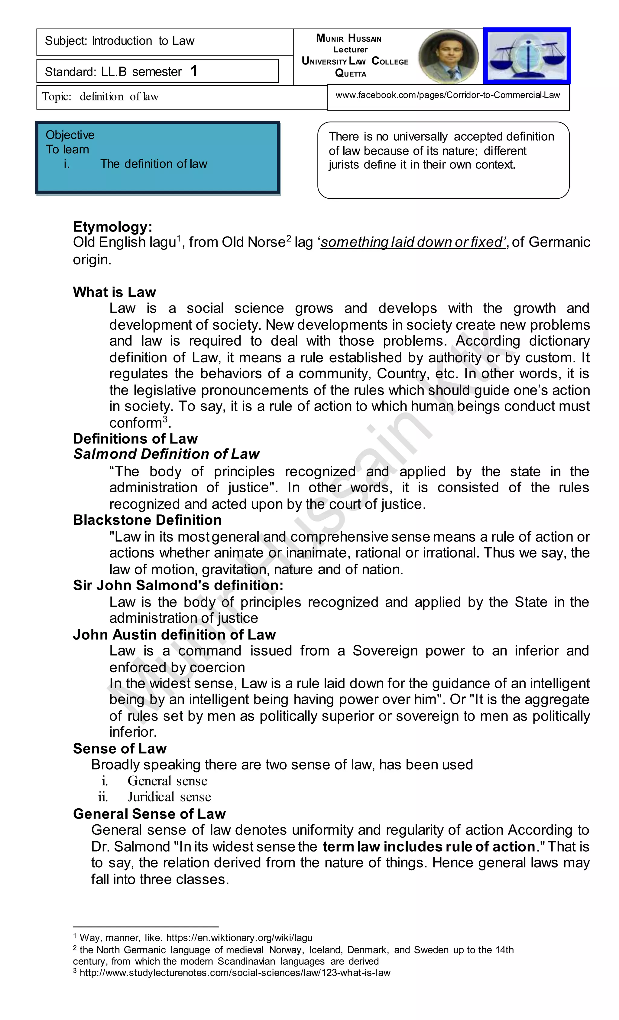 1st ,2nd, 3rd and 4th lecture handout | DOCX