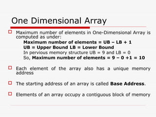 Lb. Number Address 1st lecture of DSA computer science 2024.ppt