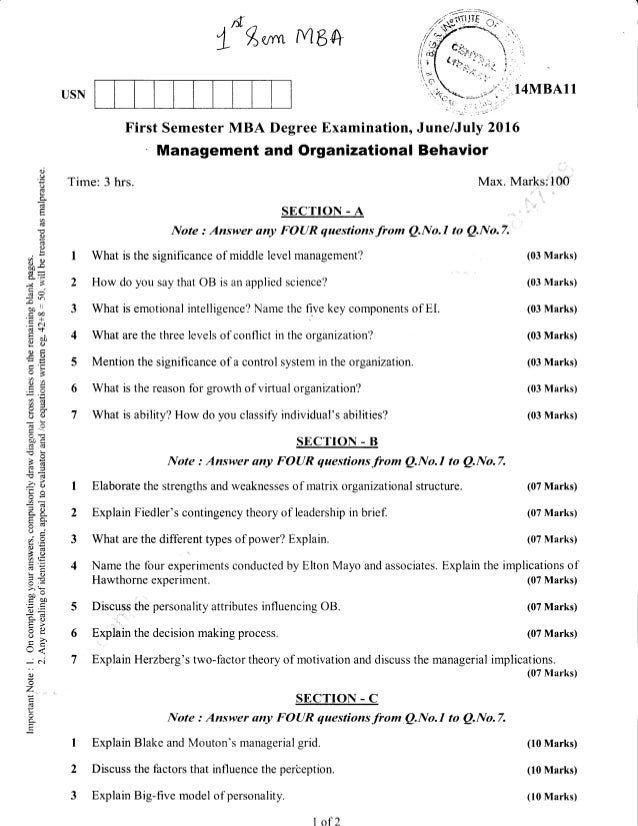 business research methods question paper pdf mba