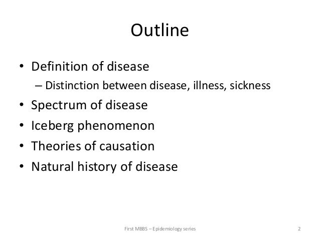 definition of disease causation