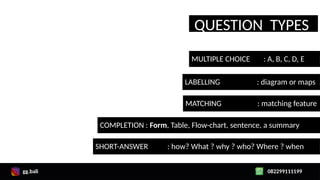 Image Labelling Question Types 1st meeting is material for general english | PPTX