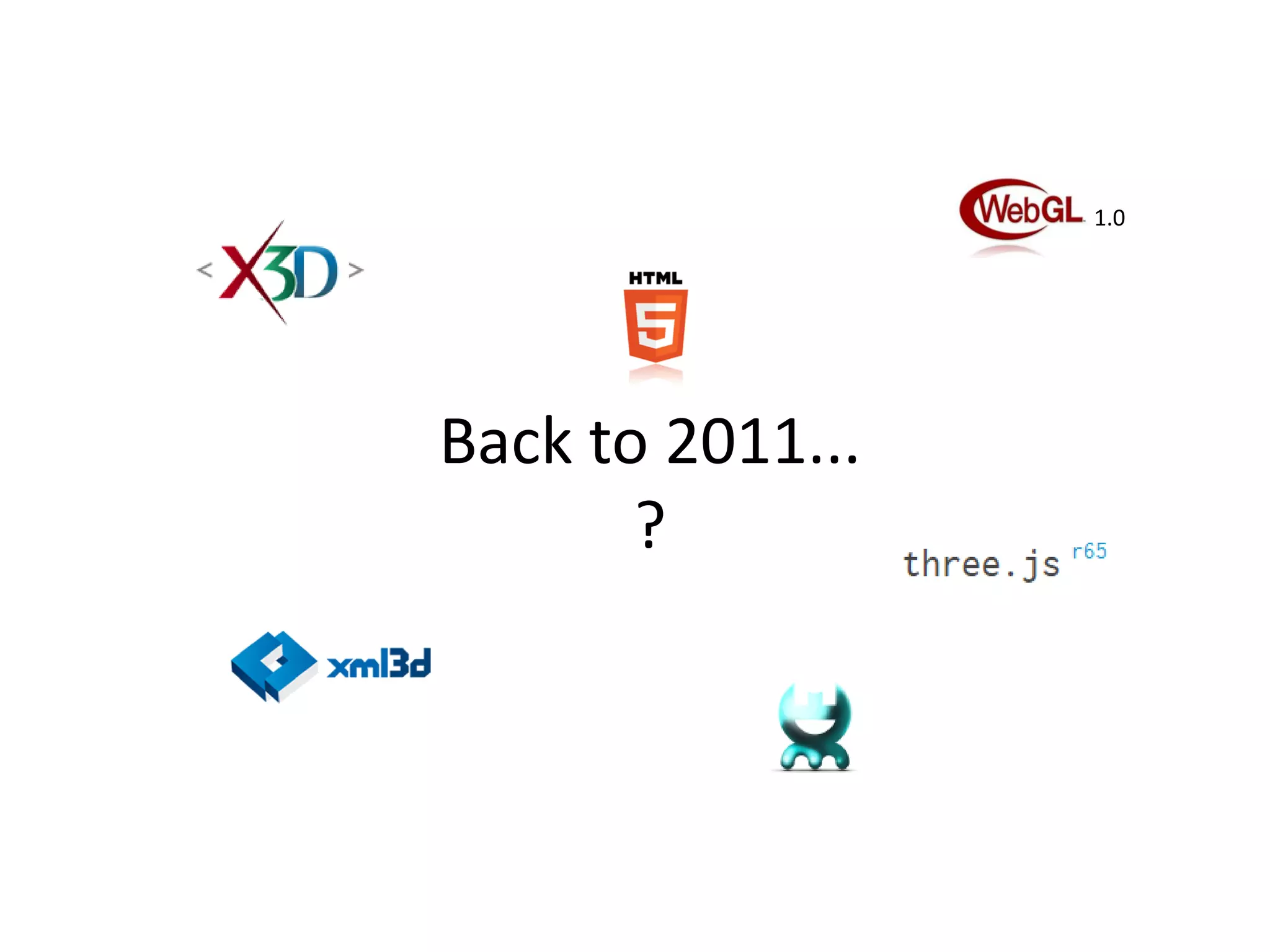 1.0

Back to 2011...
?

 