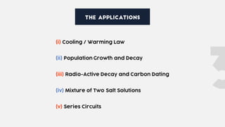 1st order linear differential equation