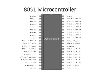 8051 Microcontroller
 