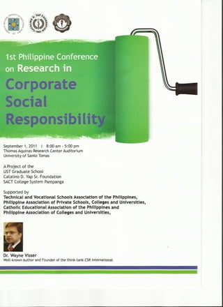 1st Philippine CSR Research