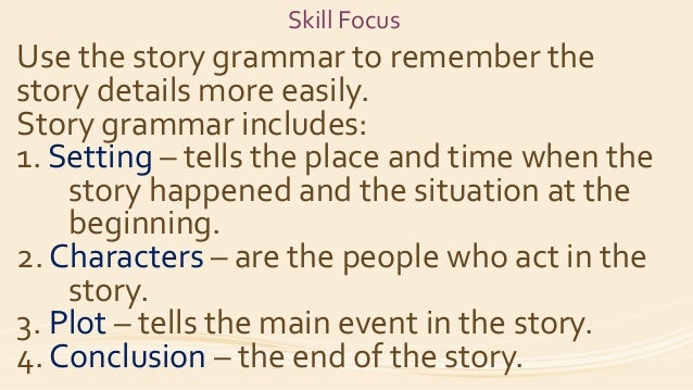 story grammar