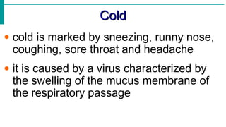 1st science 15 common ailments of the respiratory system | PPT