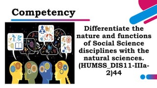 1st Qtr - Discipline and Ideas in the Social Sciences | PPTX