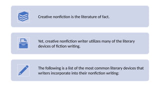 Themes and Techniques for Creative Writing | PPTX