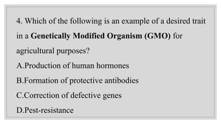 Vgmo Example General Biology: Genetic Engineering .pptx
