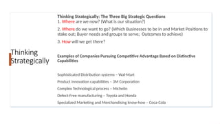 This ppt provide the information about Strategic Management | PPTX