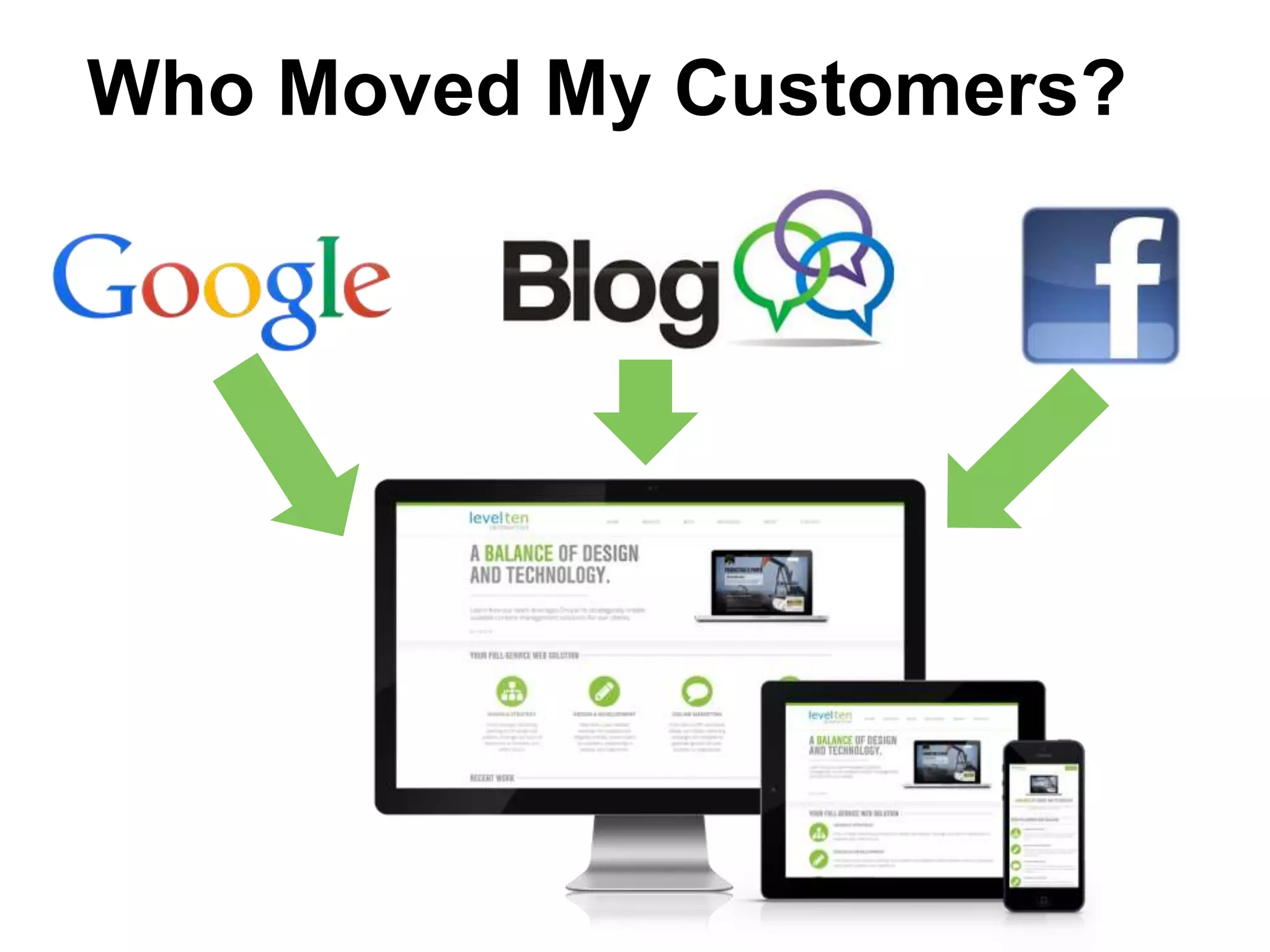 Who Moved My Customers?
 