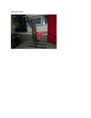 HAND DRILL PRESS
 