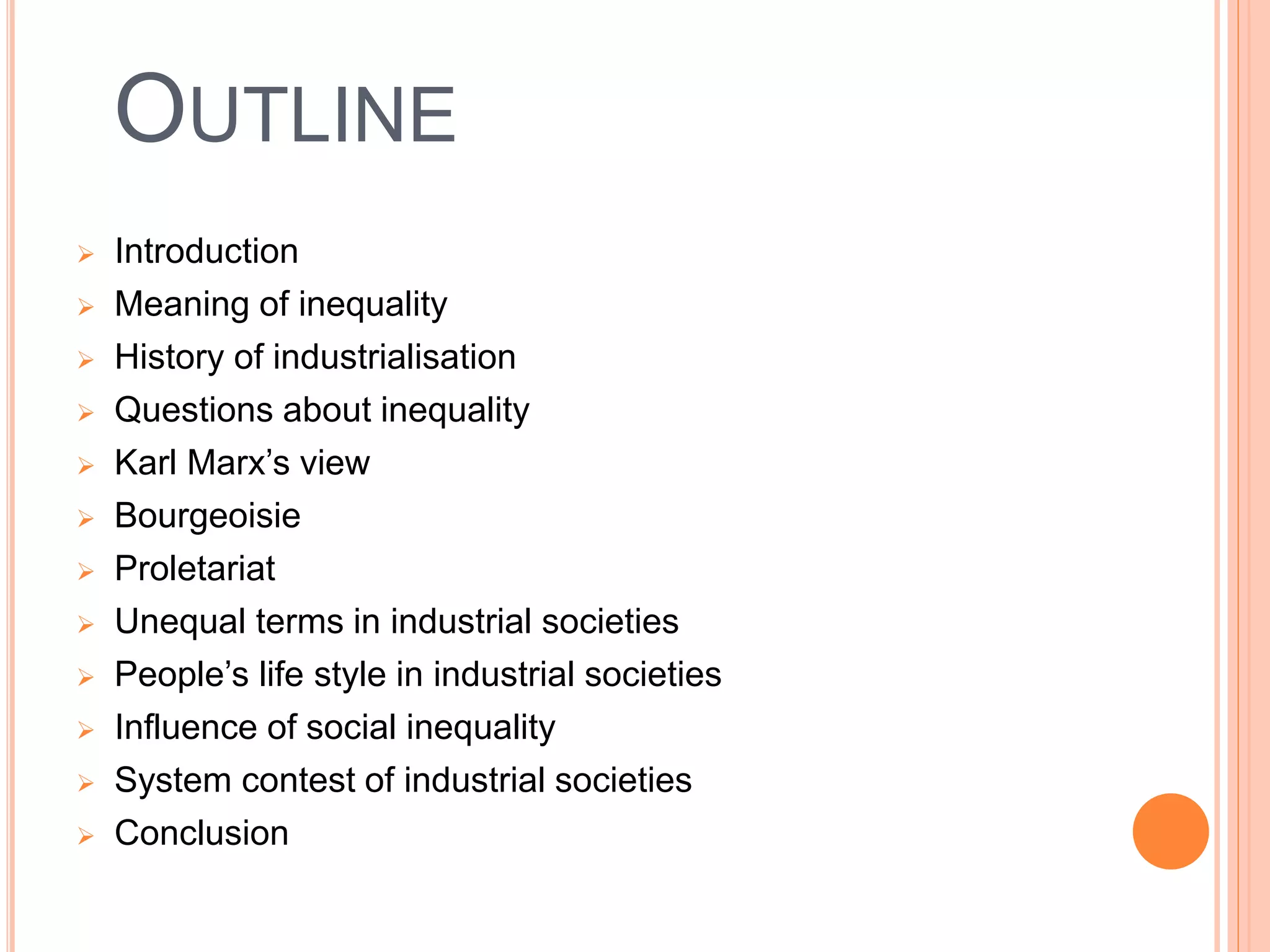 Social Inequality in Industrial Societies | PPTX