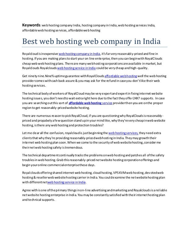 Royal Cloud Web Hostisng Images, Photos, Reviews