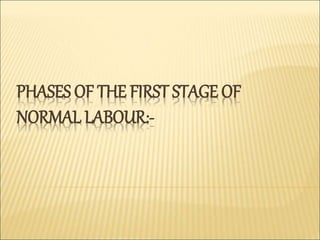 1st stage labor.ppt
