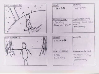 First Storyboard