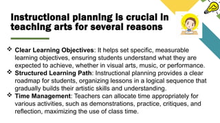 1ST TOPIC INSTRUCTIONAL PLANNING IN THE VISUAL ARTS.pptx