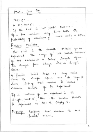 1st unit ac(random processes) vtu | PDF