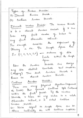 1st unit ac(random processes) vtu | PDF