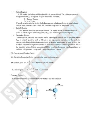 1st year basic electronics | PDF