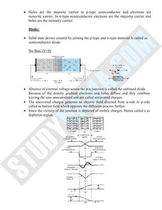 1st year basic electronics | PDF