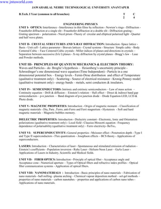 1st year (r09) syllabus book [sres11jemeches.blogspot.com] | PDF