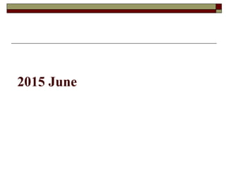 2015 June
 