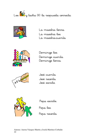 ' +,

!"
!"
!"

#
#
#

Autoras: Aurora Vázquez Martín y Josefa Martínez Corbalán
10

 