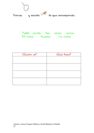 #

/

#
$

1 "
2

$

3

1 "' 3
2

Autoras: Aurora Vázquez Martín y Josefa Martínez Corbalán
27

 