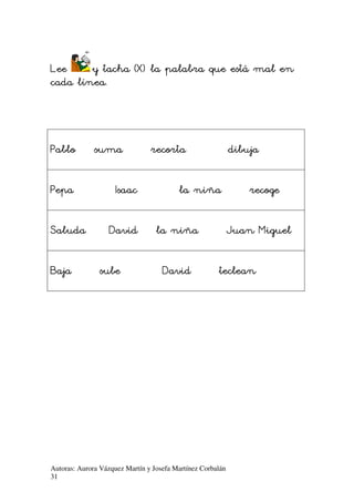 ' +,

/

4

5

#

%

#

$

*

(
%

$
(

Autoras: Aurora Vázquez Martín y Josefa Martínez Corbalán
31

!

&

 